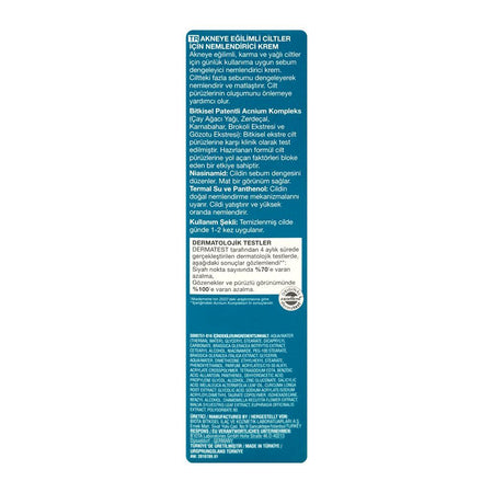 Bioxcin Acnium Clinical Moisturizing Cream, Non-Comedogenic, For Acne-Prone Skin, 50ml - Image 5