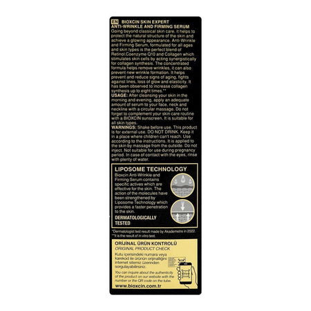 Bioxcin Collagen 5% Anti-Wrinkle & Firming Serum, For All Types Of Skin, 30ml - Image 2