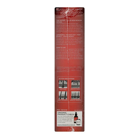 Bioxcin Forte Herbal Intensive Hair Loss Serum, Hypoallergenic, No Paraben, For All Types Of Hair, 50ml, 3-Pack - Image 3
