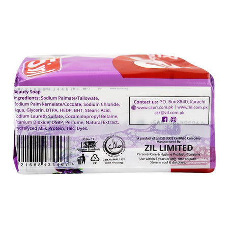 Capri 5-In-1 Glow Lavender Purple Soap, 5 X 100g, Saving Pack - Image 3