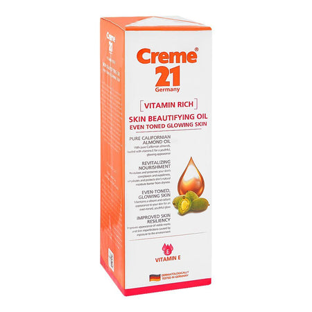 Creme 21 Vitamin Rich Skin Beautifying Oil, For Sensitive Skin, 100ml - Main Image