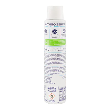 Sure Women Cotton Dry 48H Anti-Perspirant Body Spray, Anti-Sweat & Odour, Alcohol Free, For Women, 200ml - Image 2