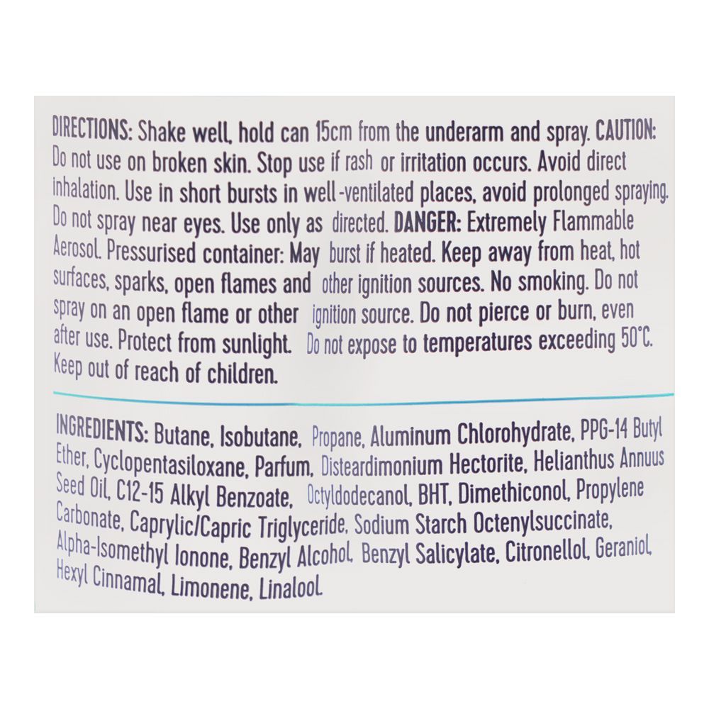 Sure Women Cotton Dry 48H Anti-Perspirant Body Spray, Anti-Sweat & Odour, Alcohol Free, For Women, 200ml - Image 3