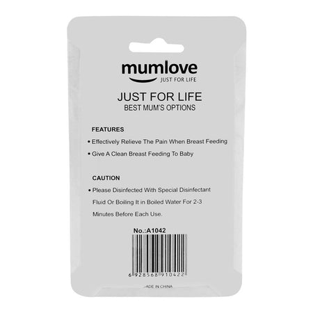Mum Love Silicone Feeding Bra Nipple, A1042, 2-Pack - Image 2