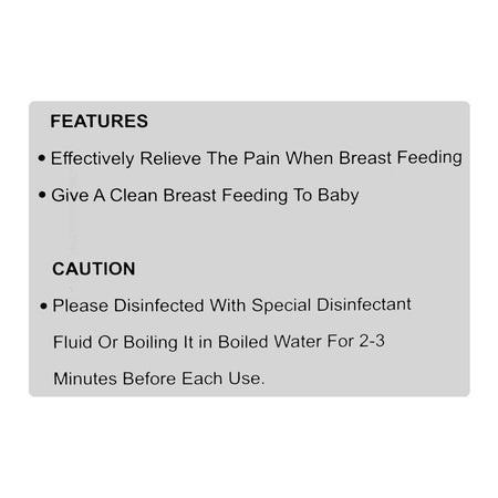 Mum Love Silicone Feeding Bra Nipple, A1042, 2-Pack - Image 3
