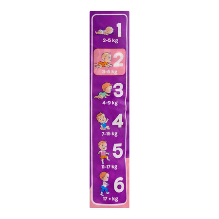 Leo Baby Diaper, Small, 2, 3-6KG, 50-Pack - Image 4