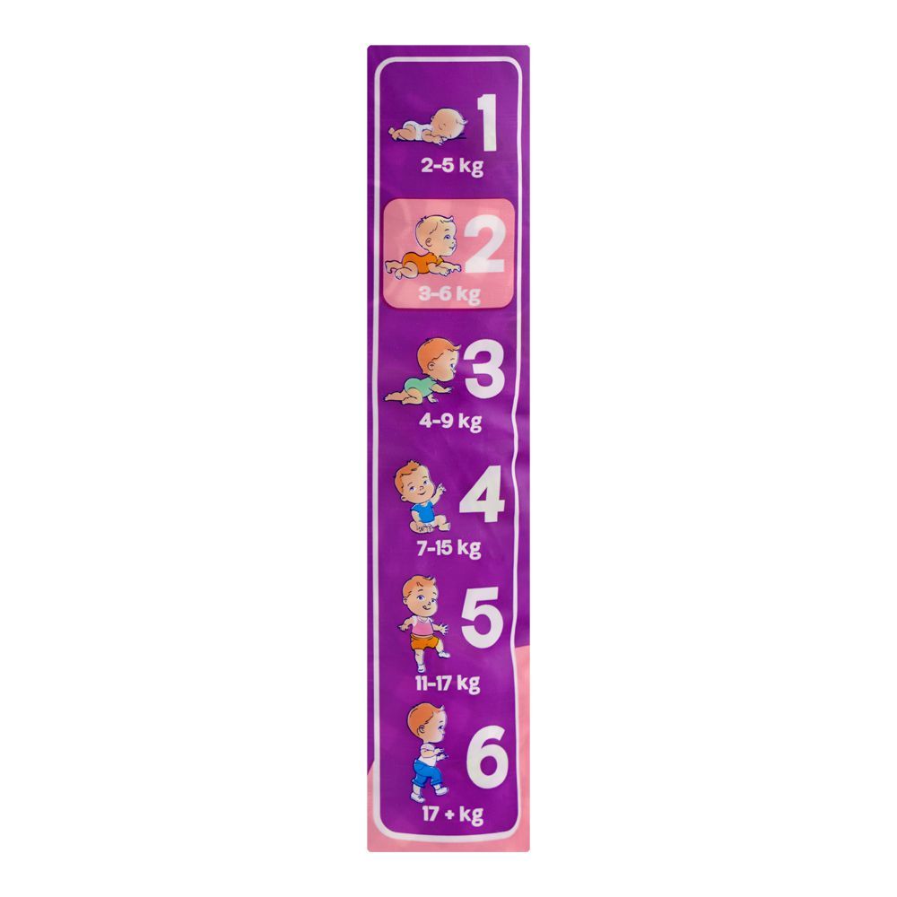 Leo Baby Diaper, Small, 2, 3-6KG, 50-Pack - Image 4