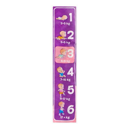 Leo Baby Diaper, Medium, 3, 4-9KG, 50-Pack - Image 4