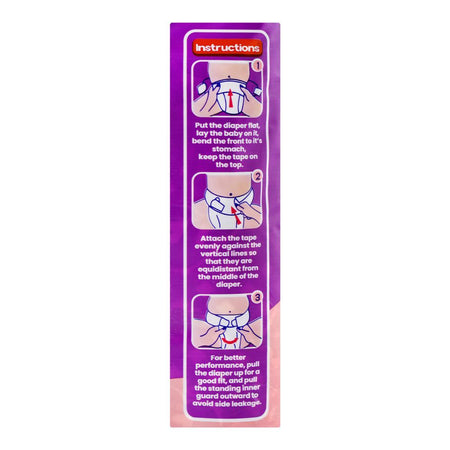 Leo Baby Diaper, Large, 4, 7-15KG, 50-Pack - Image 5