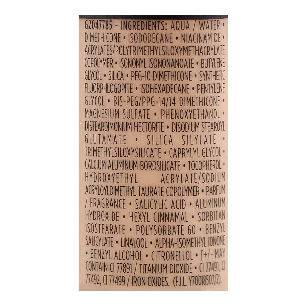 L'Oreal Paris Infallible 32H-Matte Cover Foundation, 4% Niacinamide, SPF25 PA+++ 110 Cool Undertone, 30ml - Image 3