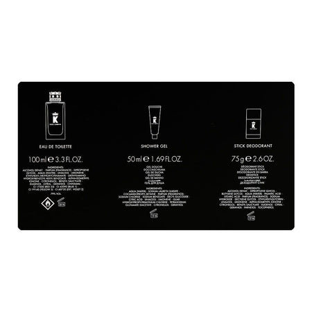 Dolce & Gabbana K Set For Men, Eau De Toilette, 100ml + Shower Gel 50ml + Deodorant Stick 75g - Image 4
