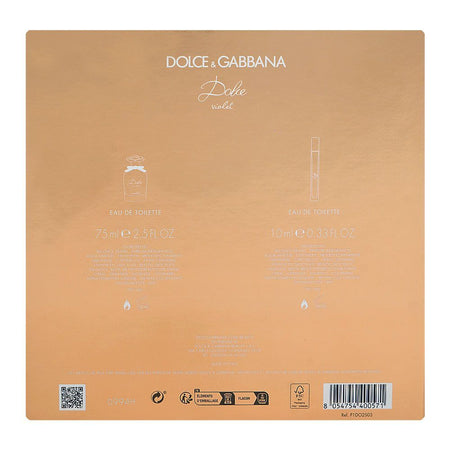 Dolce & Gabbana Dolce Violet 24 Set For Women, Eau De Toilette, 75ml + Eau De Toilette 10ml - Image 3