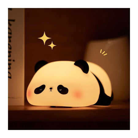 AJF Panda Shaped Rechargeable Silicone Night Lamp, With Type-C Rechargable Port, 30 Minutes Run Time - Image 3