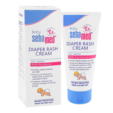 Seba Med PH5.5 Diaper Rash Cream, Panthenol, 100ml - Main Image