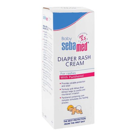 Seba Med PH5.5 Diaper Rash Cream, Panthenol, 100ml - Image 2