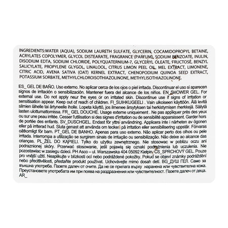 Nike Nutritive Nourishes And Regenerates Shower Gel, For Sensitive Skin, 400ml - Image 3