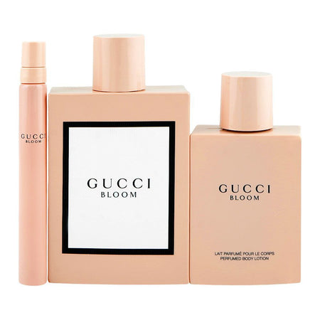 Gucci Bloom Set For Women Eau De Parfum 100ml + Body Lotion 100ml + Eau De Parfum 10ml, 3-Pack - Main Image