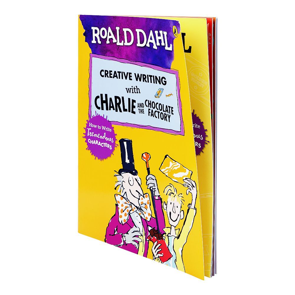 Roald Dahl's Creative Writing With Charlie And The Chocolate Factory Book - Main Image