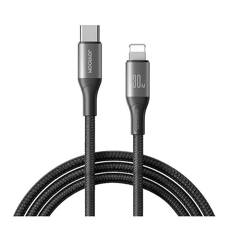 Joyroom Flash Series Type-C To Lightning Fast Charging Data Cable, 2 Meter, 30W, Black, S-A28 - Main Image