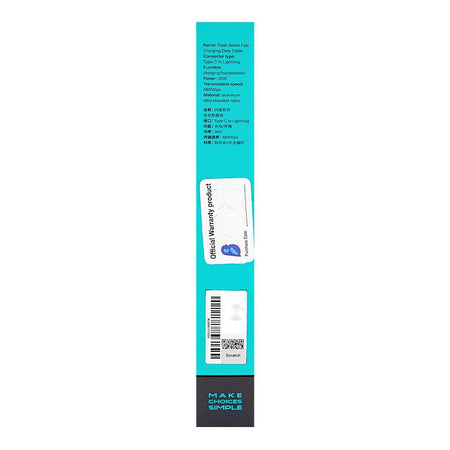 Joyroom Flash Series Type-C To Lightning Fast Charging Data Cable, 2 Meter, 30W, Black, S-A28 - Image 4