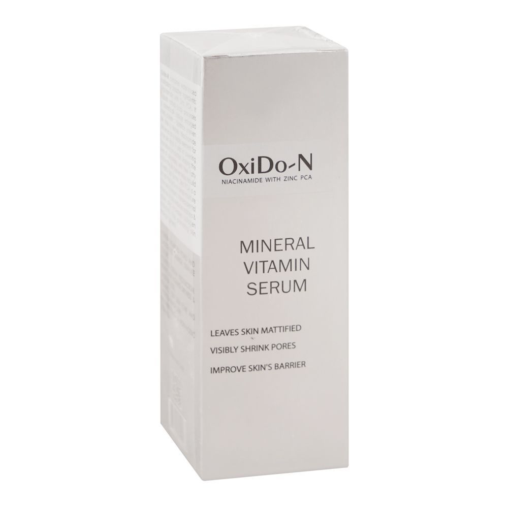 Safrin Skin Care Oxido-N Mineral Vitamin Serum, Niacinamide, For Acne Skin, 15ml - Main Image