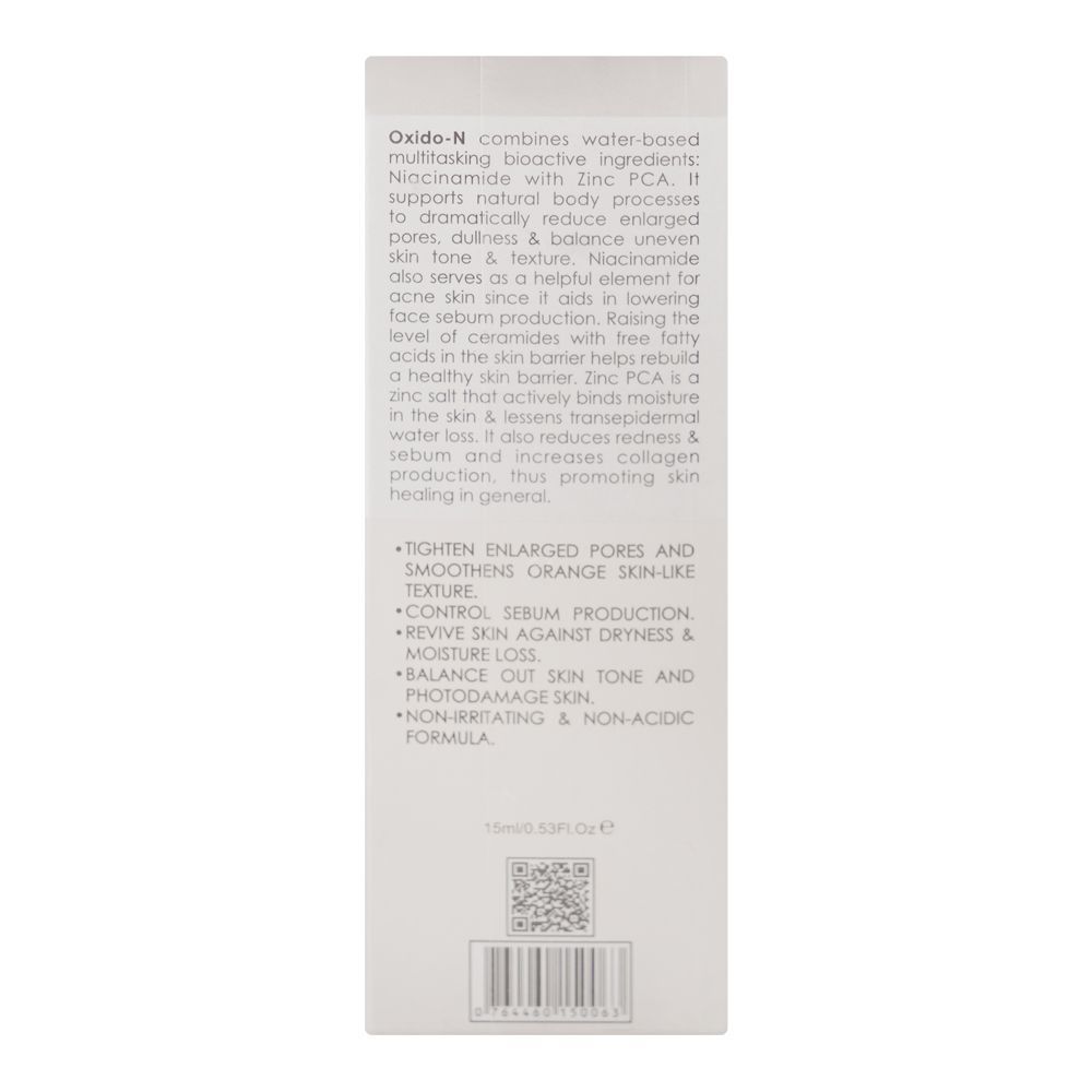 Safrin Skin Care Oxido-N Mineral Vitamin Serum, Niacinamide, For Acne Skin, 15ml - Image 2