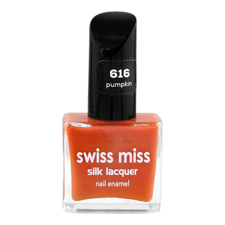 Swiss Miss Silk Lacquer Nail Enamel, 616 Pumpkin - Image 2