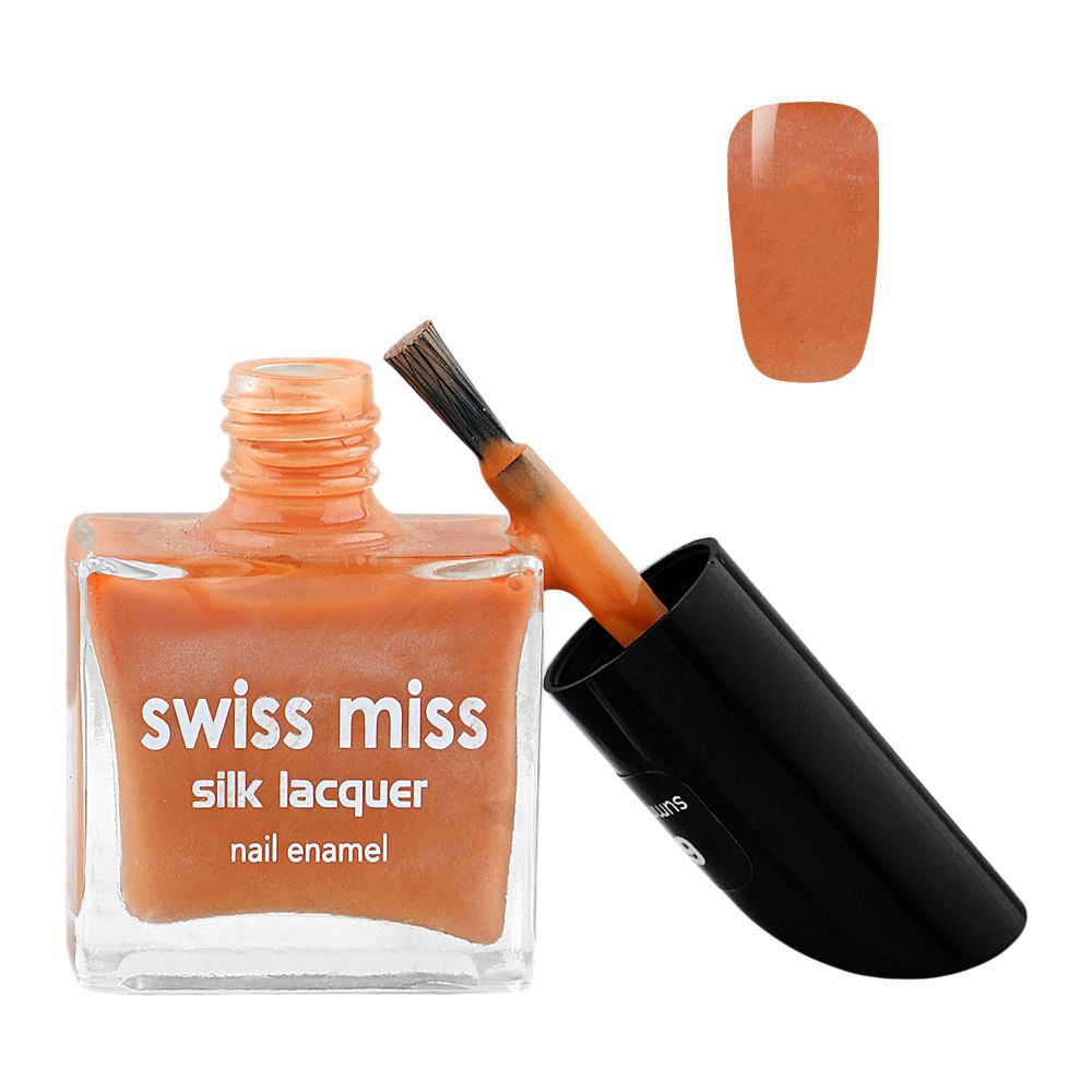 Swiss Miss Silk Lacquer Nail Enamel, 624 Summer Beach - Main Image