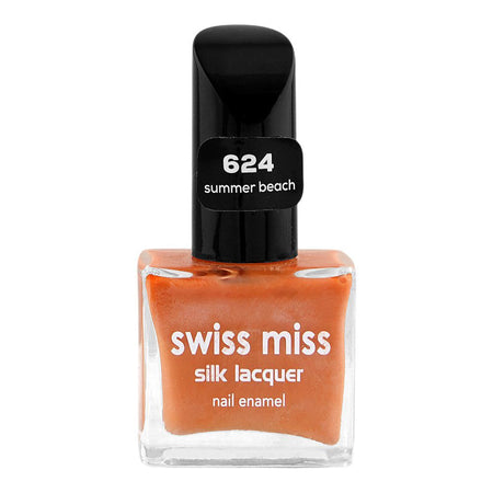 Swiss Miss Silk Lacquer Nail Enamel, 624 Summer Beach - Image 2
