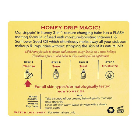 Her Beauty Oh So Honey Daily Gentle All-Off Balm, For All Types Of Skin, 100ml - Image 2