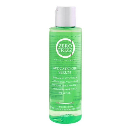 Zero Frizz Avocado Oil Hair Serum, For Longer & Stronger Hair, 148ml - Main Image