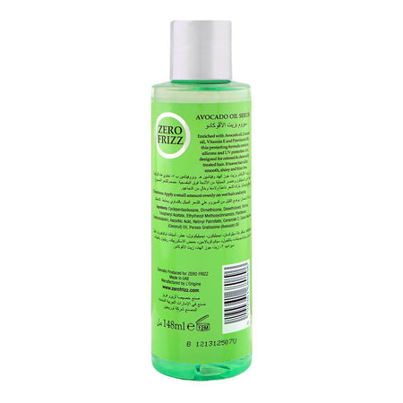 Zero Frizz Avocado Oil Hair Serum, For Longer & Stronger Hair, 148ml - Image 2