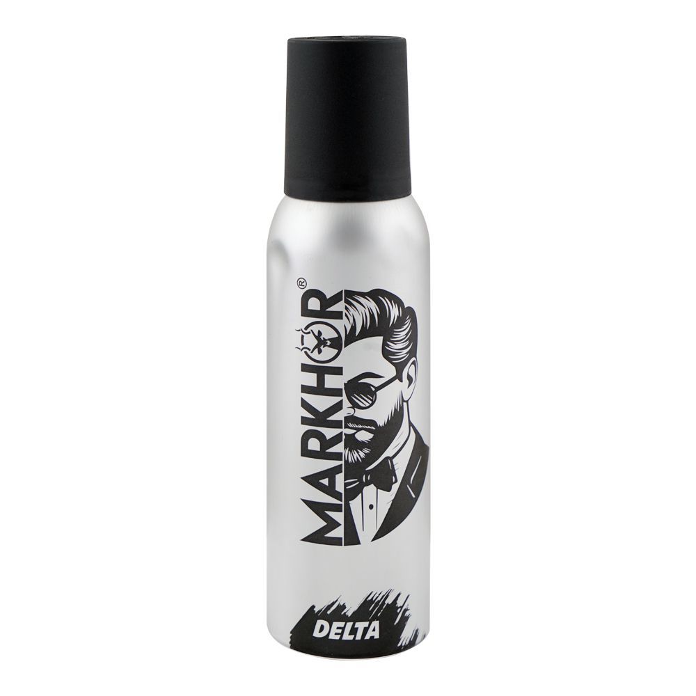 Markhor Delta No Gas Body Spray, For Men, 120ml - Image 2