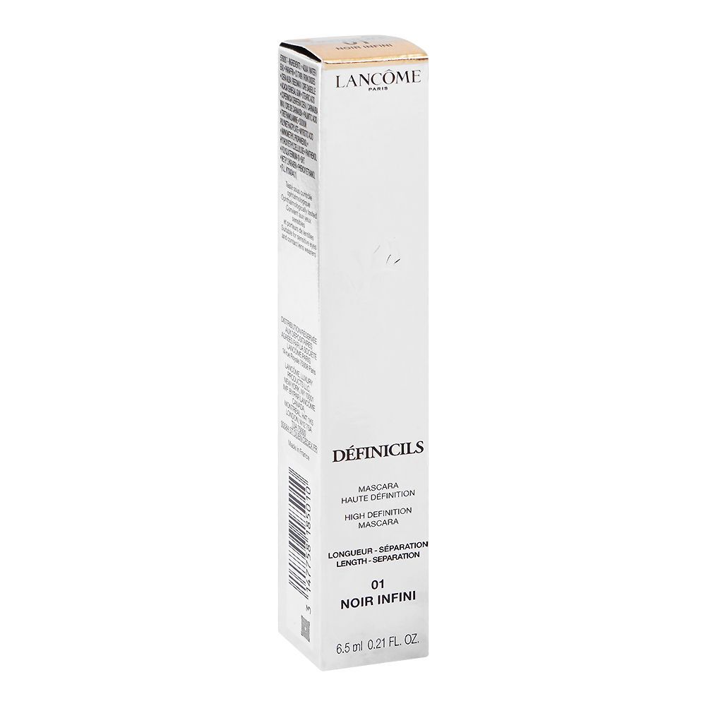 Lancome Paris Definicils High Definition Mascara, 01 Noir Infini, 6.5ml - Image 2