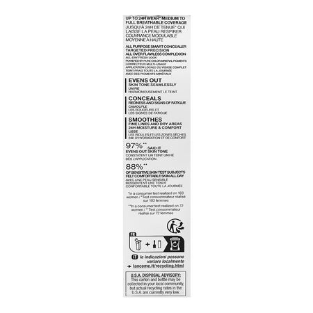 Lancome Paris Teint Idole Ultra Wear All Over Concealer, 215 Buff N 023 Beige Aurore, For All Skin Types, 13ml - Image 5