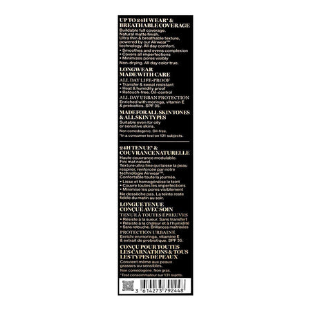 Lancome Paris Teint Idole 24H Ultra Wear Breathable Coverage Foundation, SPF35, Transfer-Free, 135N, For Oily & Sensitive Skin, 30ml - Image 4