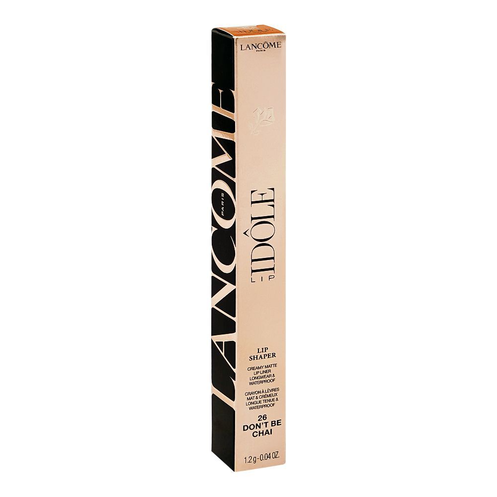 Lancome Paris Idole Lip Shaper Creamy Matte Lip Liner, 26 Don't Be Chai, 1.2g - Image 2