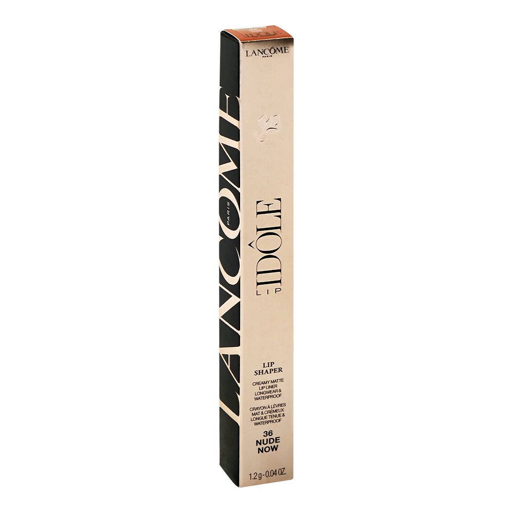 Lancome Paris Idole Lip Shaper Creamy Matte Lip Liner, 36 Nude Now, 1.2g - Image 2