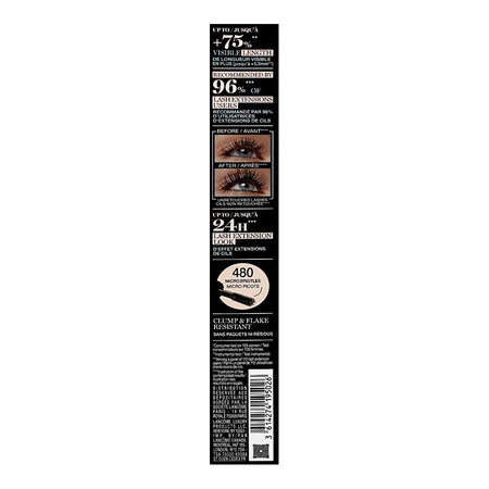 Lancome Paris Flutter Extension Instant Lightening Mascara, 01 True Black, 8.5ml - Image 3