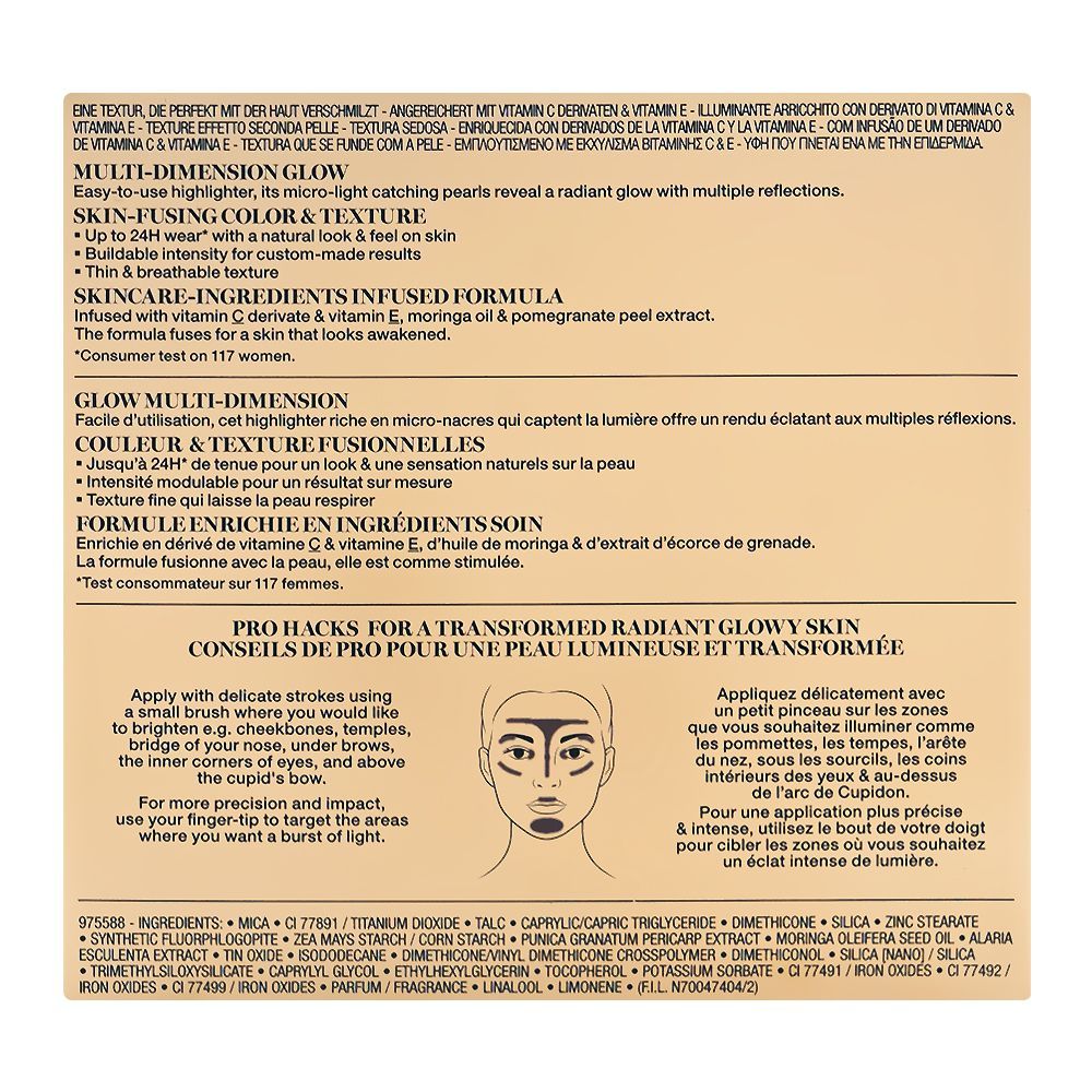Lancome Paris Teint Idole Ultra Wear C.E. Skin Transforming Highlighter, 04 Holo Glow, 10g - Image 5