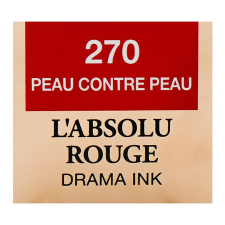 Lancome Paris L'Absolu Rouge Drama Ink Semi-Matte Lip Ink, 270 Peau Contre Peau, 6ml - Image 6