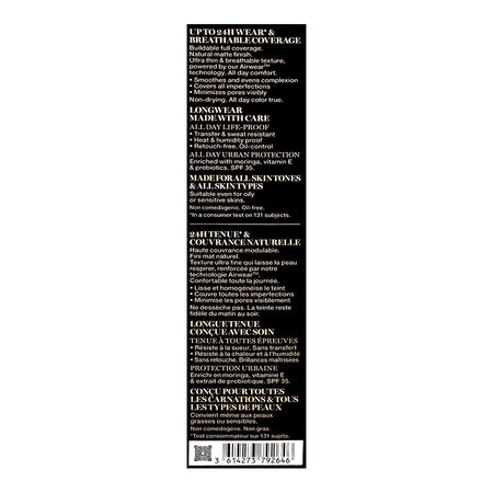 Lancome Paris Teint Idole 24H Ultra Wear Breathable Coverage Foundation, SPF35, Transfer-Free, 350N, For Oily & Sensitive Skin, 30ml - Image 2