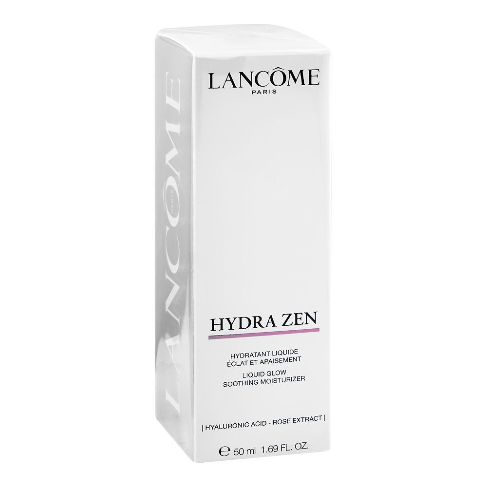 Lancome Paris Hydra Zen Liquid Glow Soothing Moisturizer, Hyaluronic Acid & Rose Extract, For All Skin Types, 50ml - Main Image