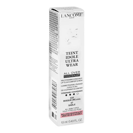Lancome Paris Teint Idole Ultra Wear All Over Concealer, 435 Bisque W 07 Sable, For Skin Types, 13ml - Image 2