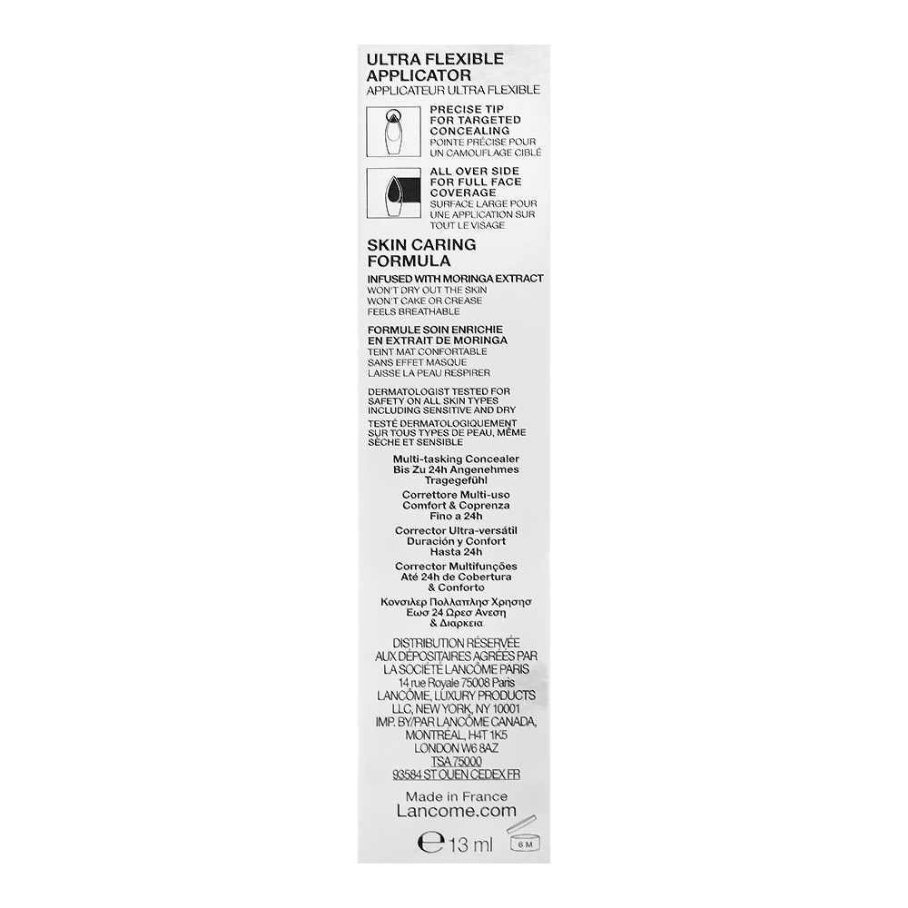 Lancome Paris Teint Idole Ultra Wear All Over Concealer, 410 Bisque W 050 Beige Ambre, For All Skin Types, 13ml - Image 5