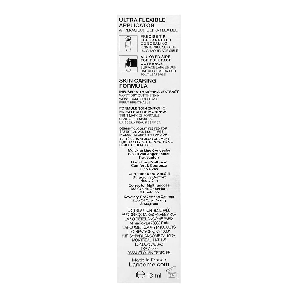 Lancome Paris Teint Idole Ultra Wear All Over Concealer, 03 Beige Diaphane, For All Skin Types, 13ml - Image 4