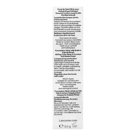 Lancome Paris Teint Idole Ultra Wear & Comfort Foundation Stick, 510 Suede C 10 Praline, For Sensitive Skin, 9.5g - Image 4