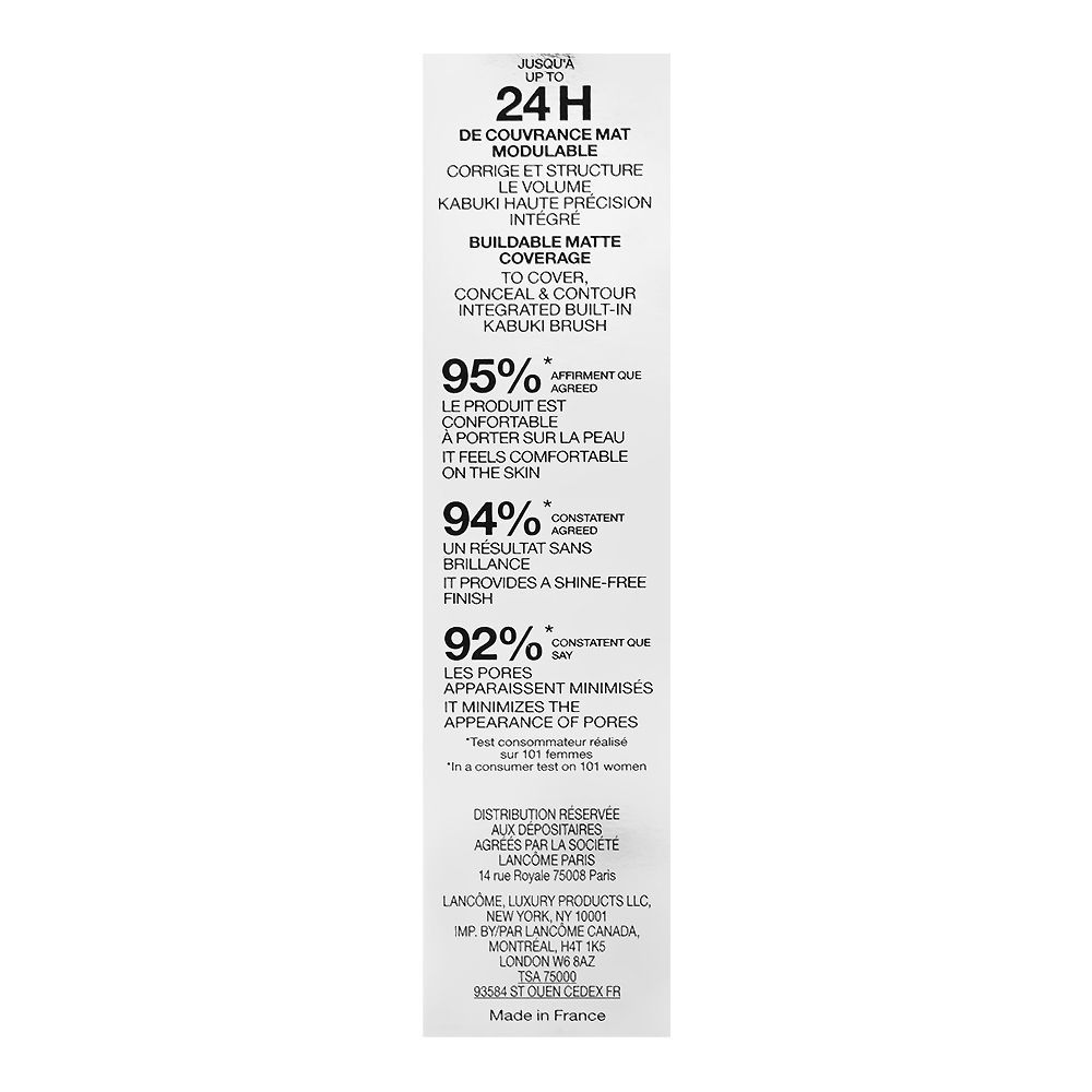 Lancome Paris Teint Idole Ultra Wear & Comfort Foundation Stick, 250 Bisque W 025 Beige Lin, For Sensitive Skin, 9.5g - Image 5