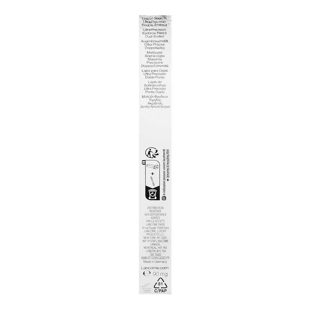 Lancome Paris Brow Define Precision Eye Pencil, 06 Brown, 90mg - Image 4