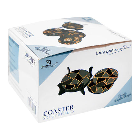 Urban Trends Geolux Coaster, 6-Pack - Image 2